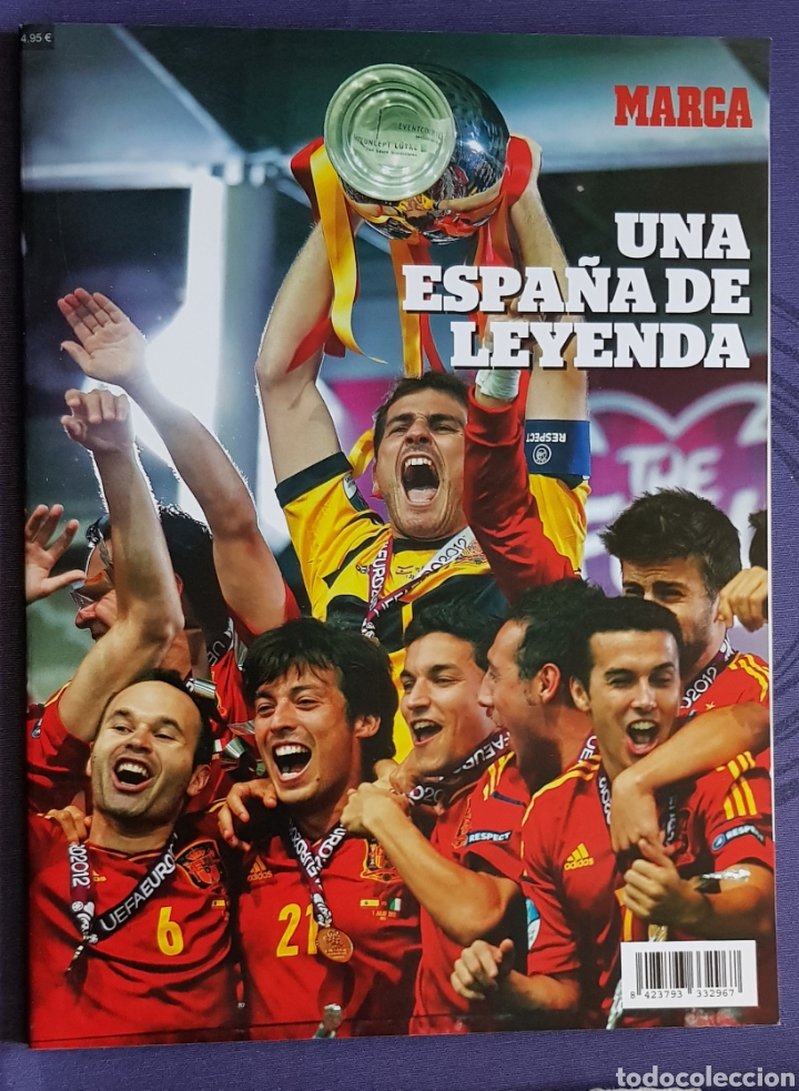 Collectionnisme sportif: Marca &rdquo;una Espa&ntilde;a de leyenda&rdquo; 2008 - 2012