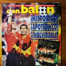 Coleccionismo deportivo: 1992 - DON BALÓN N° 876 - ESPAÑA CONQUISTA EL ORO OLÍMPICO! HISTÓRICO! SELECCIÓN ESPAÑOLA. GUARDIOLA. Lote 221613545