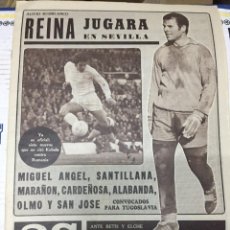 Coleccionismo deportivo: AS (19-11-1977) REINA MALLORCA MODIGO KEVIN KEEGAN HAMBURGO ESTUDIANTES BALONCESTO. Lote 222440750