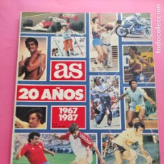 Coleccionismo deportivo: REVISTA AS COLOR ESPECIAL 20 AÑOS Nº 97 1967-1987 - SUPLEMENTO RESUMEN FUTBOL CICLISMO BASKET 67 87