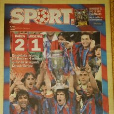 Coleccionismo deportivo: FINAL CHAMPIONS 2006 - FC BARCELONA & ARSENAL. Lote 223318220