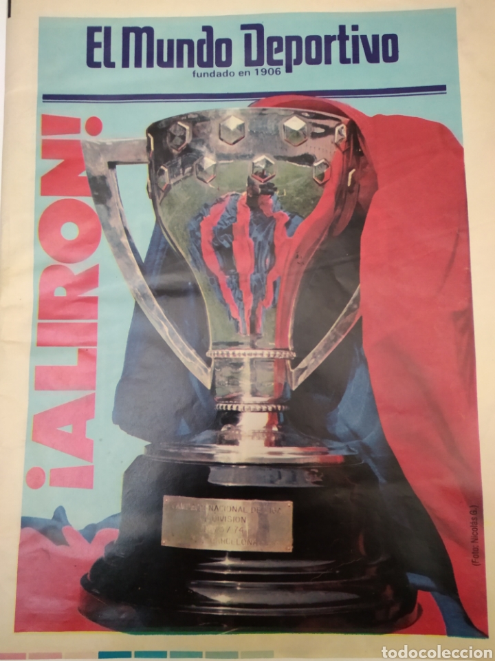 Sammelleidenschaft Sport: Campe&oacute;n FC BARCELONA 1984- 1985 Extra del Mundo Deportivo.