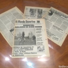 Coleccionismo deportivo: MUNDO DEPORTIVO 24 JUNIO 1981 BARCELONA 29-J QUINI SCHUSTER NOTICIAS BARÇA 8 PÁG PLASTIFICADAS