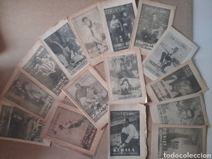 Colecionismo desportivo: 40 d&iacute;as,40 ases 40 biografias suplemento de MARCA 15 ejemplares