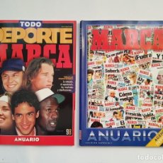 Coleccionismo deportivo: LOTE 2 ANUARIOS DEL DEPORTE MARCA 96/97 Y 97/98