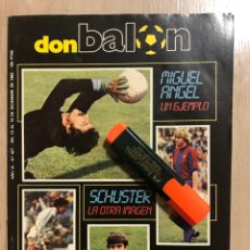 Coleccionismo deportivo: DON BALÓN 427 (DIC 1983). PELÉ. SCHUSTER. LÓPEZ UFARTE. MIGUEL ÁNGEL. SANCHIS. MÁRQUEZ.