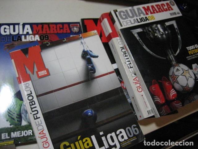Colecionismo desportivo: LOTE 2 GUIA LIGA MARCA EXTRA 2004 2009 T 04/05 09/10 reservado