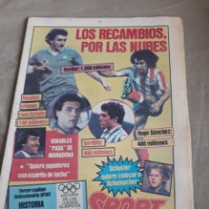 Coleccionismo deportivo: DIARIO SPORT 3 DE JULIO 1984. VOELLER , GORDILLO, HUGO .RECAMBIOS . EL ADIOS DE MARADONA.. Lote 233986625
