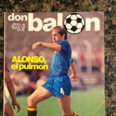 Coleccionismo deportivo: DON BALÓN 305 (AGOSTO 1981) MARCOS. SAPORTA. NUÑEZ. SPORTING GIJÓN. CASIUS CLAY. ALONSO.
