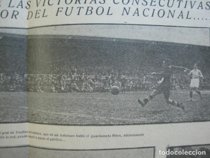 Coleccionismo deportivo: LA JORNADA DEPORTIVA-Nº 30-MAYO 1922-ESPAÑA VS FRANCIA-ALCANTARA-ZAMORA-FUTBOL-VER FOTOS-(V-22.464) - Foto 14 - 236028415