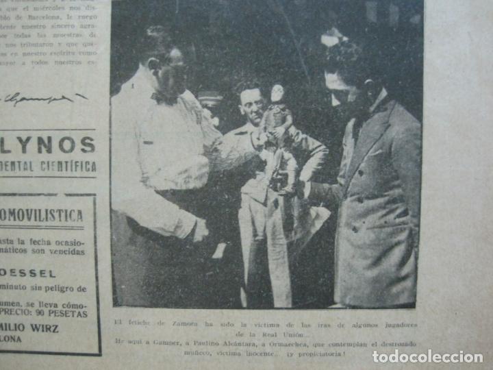 Coleccionismo deportivo: LA JORNADA DEPORTIVA-CAMPEONATO ESPAÑA-VIGO 1922-ALCANTARA-ZAMORA-FUTBOL-VER FOTOS-(V-22.465) - Foto 21 - 236029295