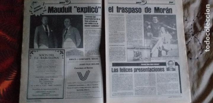 Coleccionismo deportivo: SPORT-Nº608-1981-36 PAGINAS-URRUTI-MORAN-UDO LATTEK-AMADOR-CUSTER-CANITO-CARRASCO-LUIS ARAGONES - Foto 10 - 21071671