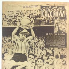Coleccionismo deportivo: VIDA DEPORTIVA NÚMERO 247, MAYO DE 1950, LA COPA PARA EL BILBAO. Lote 238263215