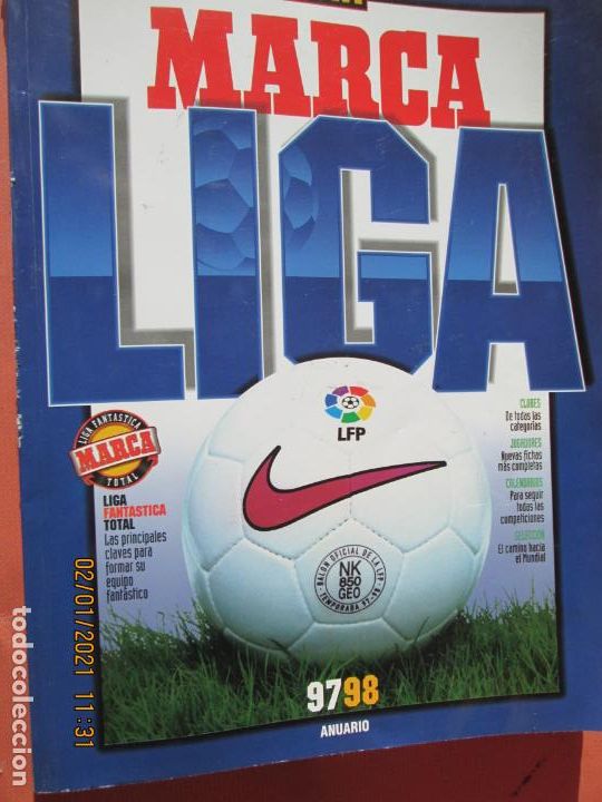 Sammelleidenschaft Sport: GU&Iacute;A MARCA 97 98 - ANUARIO - LIGA - SELECCI&Oacute;N PARA EL MUNDIAL - FICHAJES ...