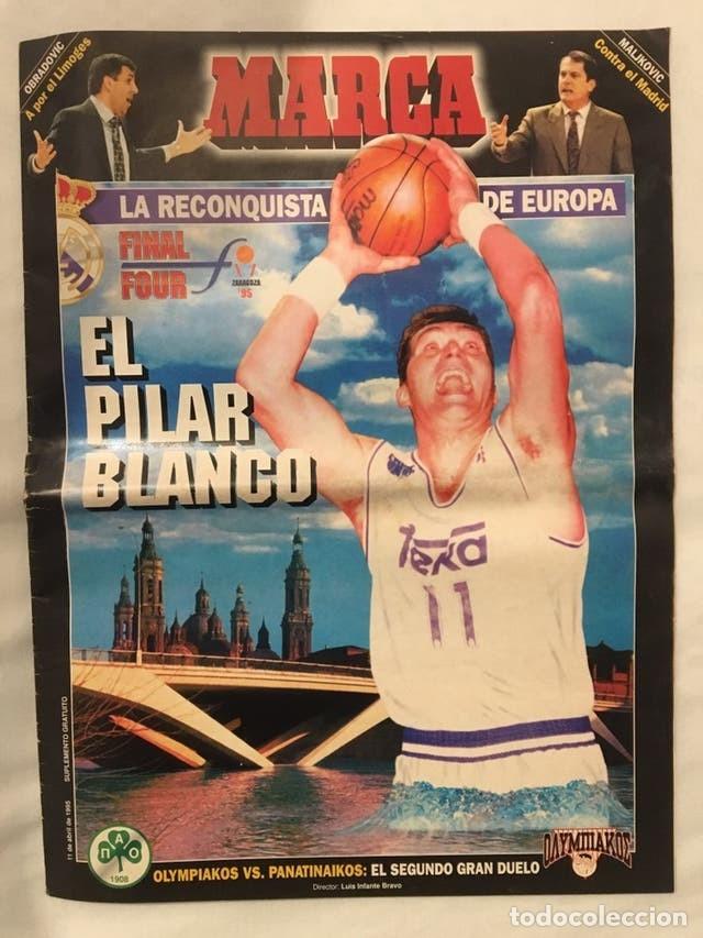 Coleccionismo deportivo: Gu&iacute;a Marca Final Four 1995 - Foto 1