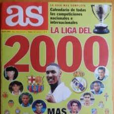 Coleccionismo deportivo: AS LA LIGA DEL 2000 - STOCK DE TIENDA SIN USAR / ENVIO GRATIS - PERFECTO ESTADO. Lote 120826475