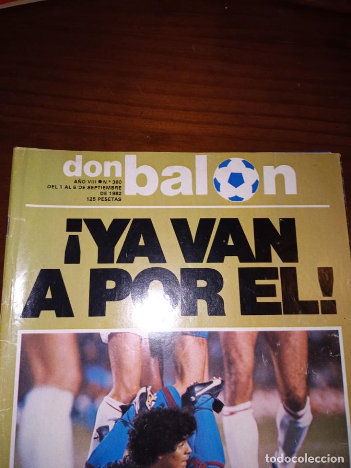 Coleccionismo deportivo: Don Bal&oacute;n N&uacute;mero 360 - Foto 2