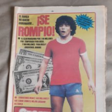 Coleccionismo deportivo: DIARIO SPORT 28 MAYO 1982 . FICHAJE MARADONA ¡ SE ROMPIÓ!. MUNDIAL ESPAÑA 82