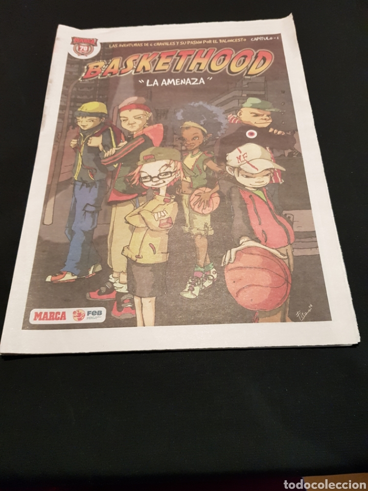 Sports collectibles: BASKETHOOD Las aventuras de 6 chavales y su pasi&oacute;n por el baloncesto 20 cap&iacute;tulos DIARIO MARCA