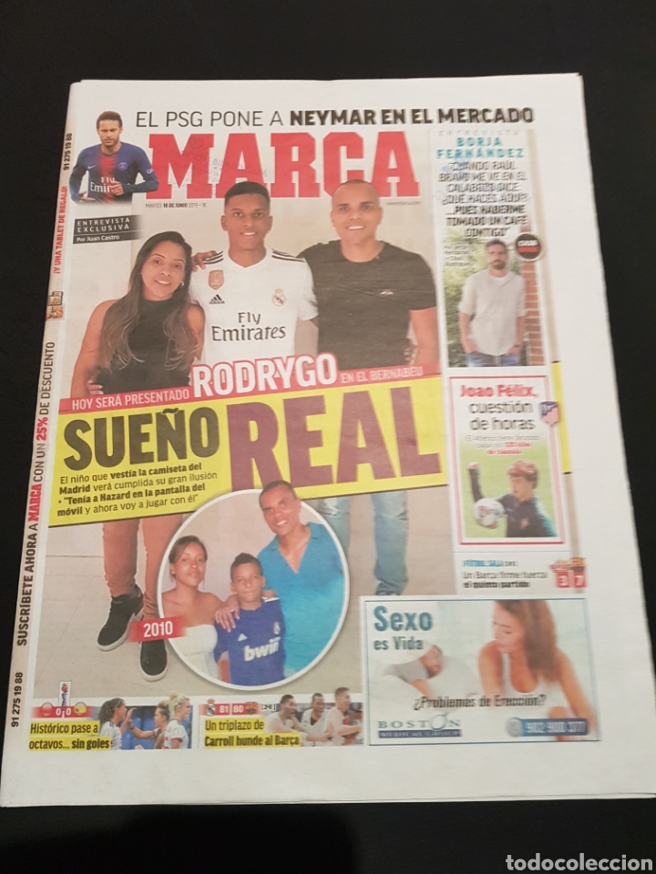 Coleccionismo deportivo: Marca Martes 18 de Junio de 2019 - Foto 1