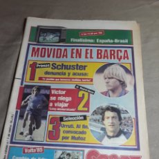 Coleccionismo deportivo: SPORT 7 SEPTIEMBRE 1985. MOVIDA EN EL BARCA - FINAL DEL MUNDIAL JUVENIL ESPAÑA - BRASIL VOLTA 85. Lote 246696800