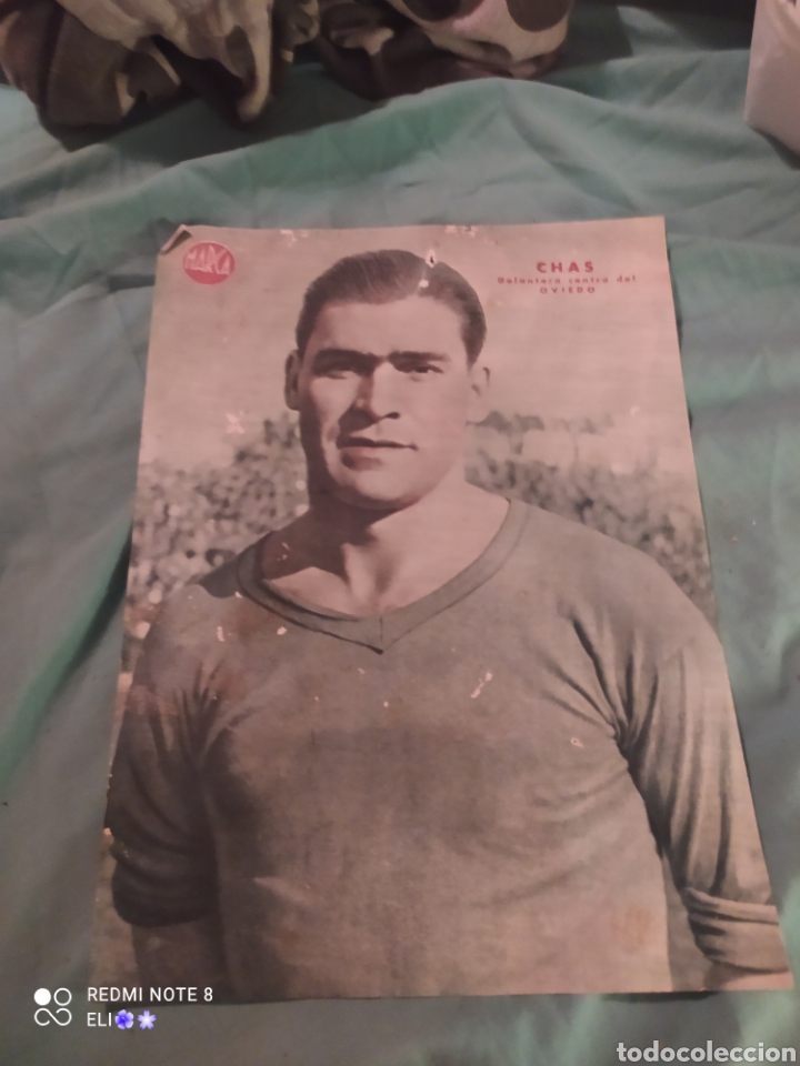 Sammelleidenschaft Sport: ESTAMOS LIQUIDANDO. Poster peri&oacute;dico marca a&ntilde;os 50 Chas oviedo