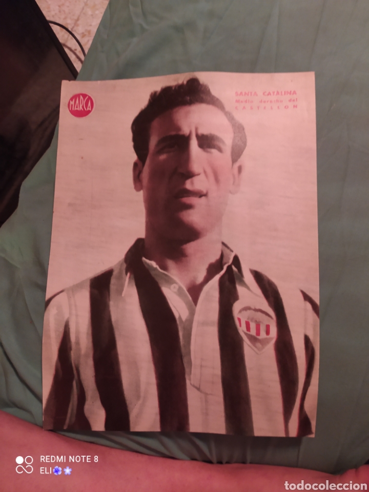Sammelleidenschaft Sport: ESTAMOS LIQUIDANDO. Poster peri&oacute;dico marca a&ntilde;os 50 Santa Catalina Castell&oacute;n