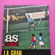 Coleccionismo deportivo: REVISTA AS COLOR Nº 474 1980 ESPAÑA-ITALIA EURO 80 - ASCENSO PRIMERA REAL MURCIA POSTER HINAULT GIRO