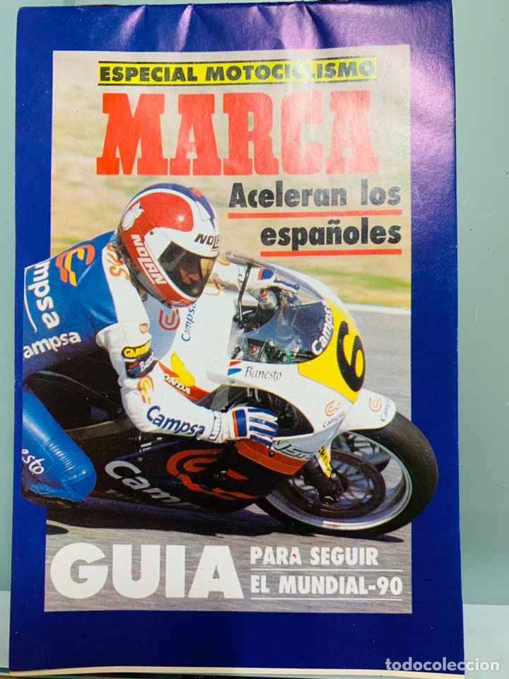 Colecionismo desportivo: Gu&iacute;a Marca mundial de motociclismo 1990, Lawson Rainey Mamola Doohan Gadner Schwantz
