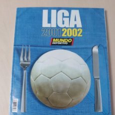 Coleccionismo deportivo: REVISTA ANUARIO MUNDO DEPORTIVO - GUIA LIGA 2001 - 2002