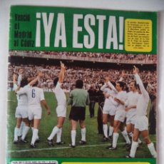 Coleccionismo deportivo: REVISTA AS COLOR Nº 361 18 ABRIL 1978 POSTER CENTRAL R.MADRID BALONCESTO CON SUPLEMENTO MOTOR. Lote 250316750