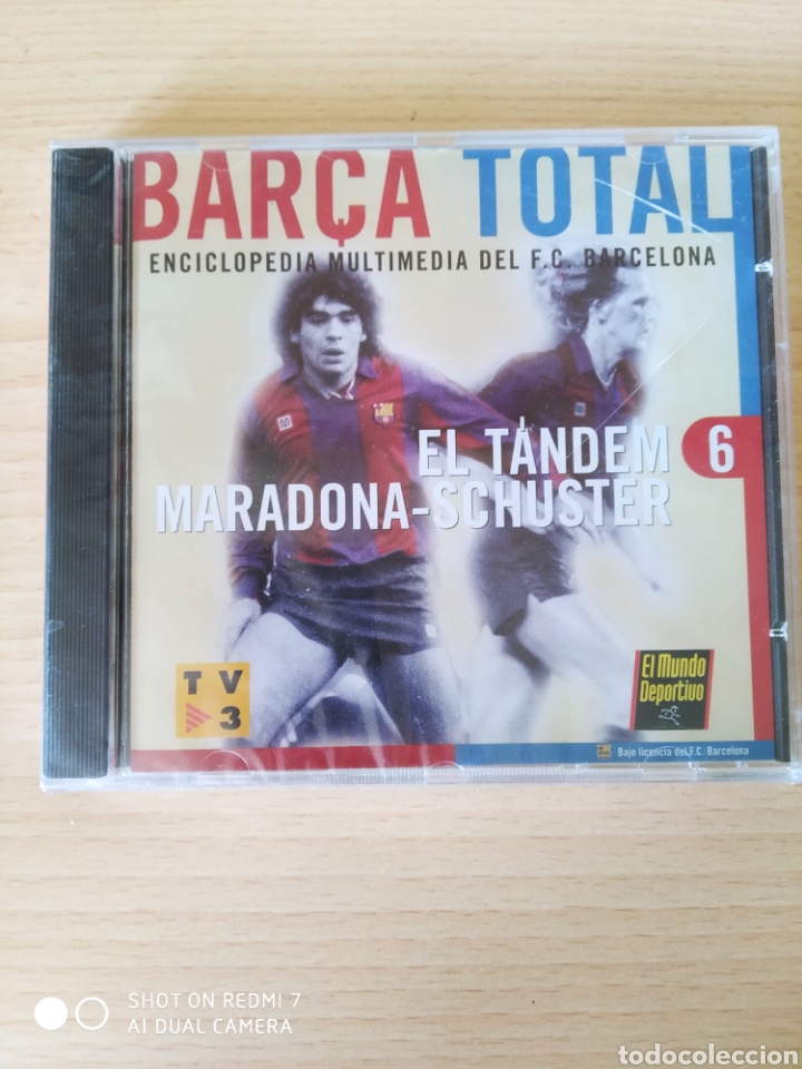 Coleccionismo deportivo: Bar&ccedil;a total n6. El t&aacute;ndem Maradona-Schuster. Sin abrir