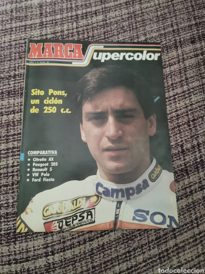 Colecionismo desportivo: Revista marca supercolor n&uacute;mero
