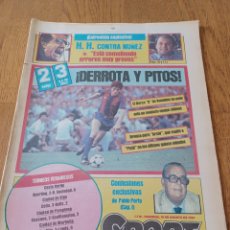 Coleccionismo deportivo: SPORT 19 AGOSTO 1984. BARCA 2 U.CD CHILE 3 - H.H CONTRA NUÑEZ - CONFESIONES DE PABLO PORTA CAP1