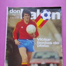 Collectionnisme sportif: REVISTA DON BALON Nº 336 1982 POSTER JUANITO REAL MADRID - VICTOR MUÑOZ. Lote 254149850