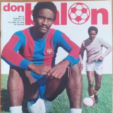 Coleccionismo deportivo: DON BALON N.º 130 - 6 AL 12 ABRIL 1978 - POSTER BARÇA - MIGUELI - LOPEZ UFARTE. Lote 254275750