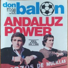 Coleccionismo deportivo: DON BALON N.º 277 - 27 ENERO AL 2 FEBRERO 1981 - ANDALUZ POWER - GORDILLO - MONTERO - MORETE. Lote 254607615