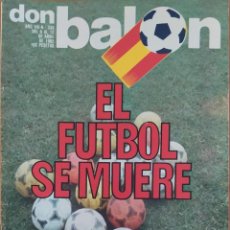 Coleccionismo deportivo: DON BALON N.º 339 - 6 AL 12 ABRIL 1982 - POSTER QUINI -C.D. CASTELLON - C.F. TARRASSA. Lote 254679030
