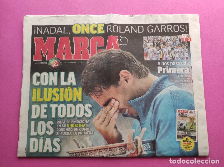 Collectionnisme sportif: DIARIO MARCA 2018 RAFA NADAL CAMPEON UNDECIMO ROLAND GARROS 18 GANADOR GRAND SLAM