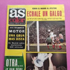 Coleccionismo deportivo: REVISTA AS COLOR Nº 360 1978 REAL MADRID CAMPEON COPA EUROPA BASKET 77/78 - PLATINI
