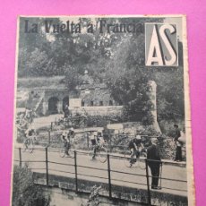 Coleccionismo deportivo: PERIODICO AS Nº 159 1935 CICLISMO TOUR FRANCIA 35 - REAL MADRID CANARIAS - TENIS WIMBLEDON