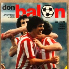 Coleccionismo deportivo: DON BALÓN N° 82 (1977). ATHLETIC CLUB BILBAO PREVIA FINAL UEFA VS JUVENTUS.. Lote 260070970