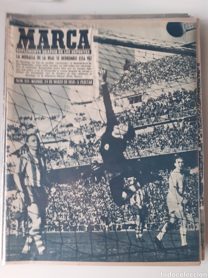 Sammelleidenschaft Sport: Marca Suplemento gr&aacute;fico de los deportes n&uacute;mero 851 fecha 24 de marzo de 1959