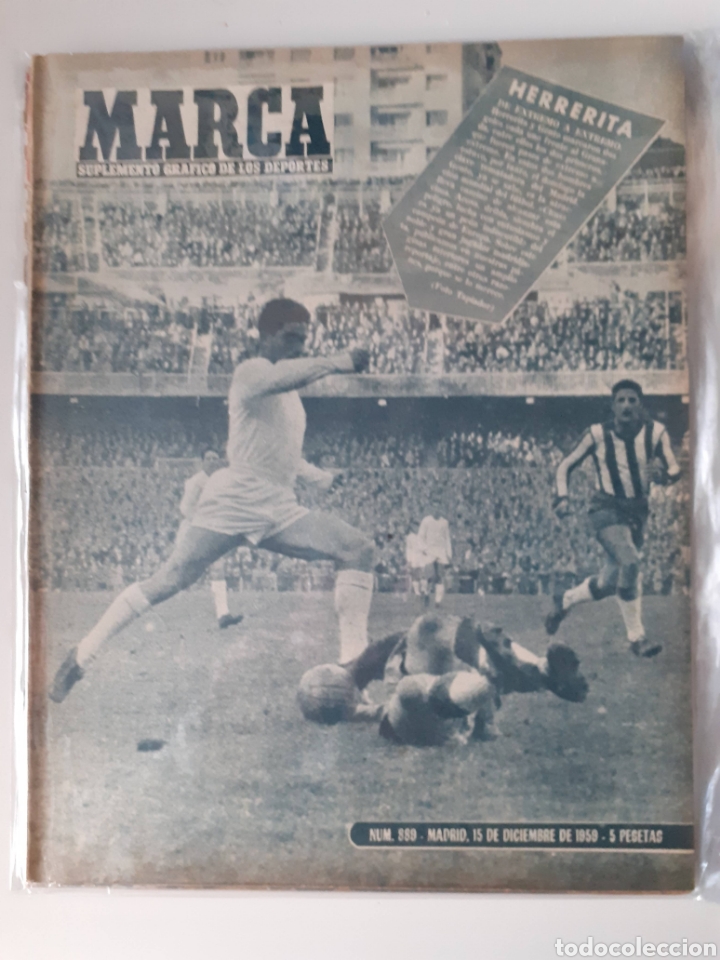 Sammelleidenschaft Sport: Marca Suplemento gr&aacute;fico de los deportes n&uacute;mero 889. Fecha 15 de diciembre de 1959