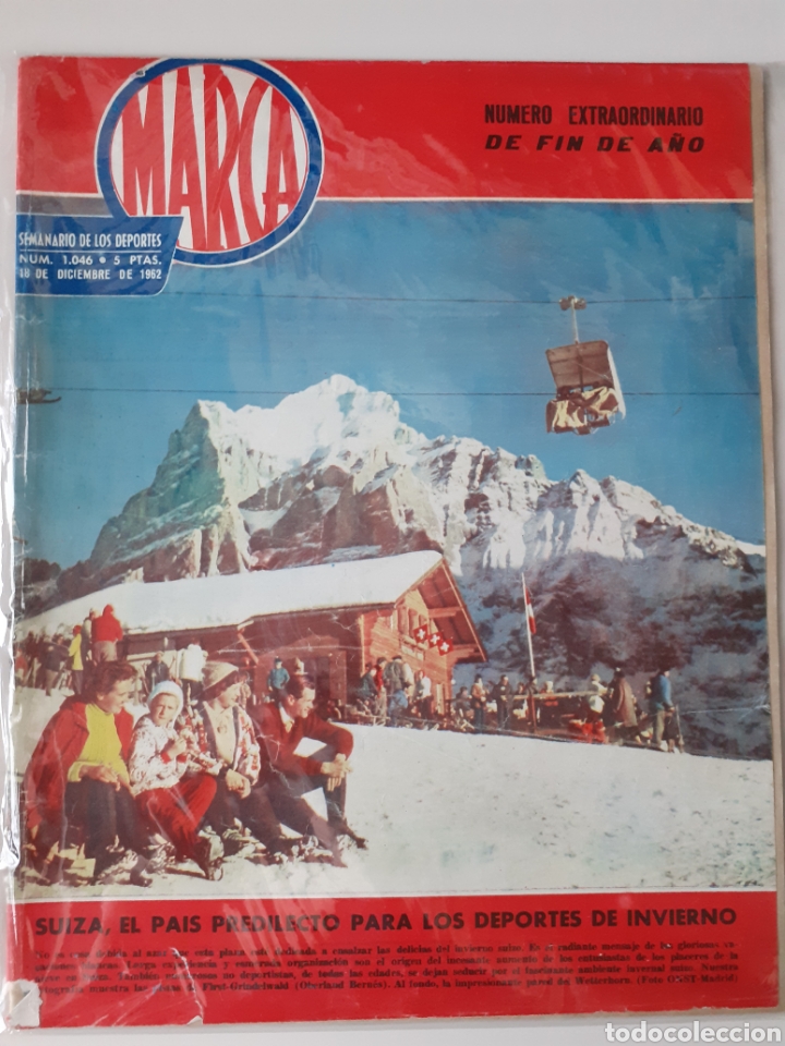 Sammelleidenschaft Sport: MARCA Semanario gr&aacute;fico numero extraordinario 1.046 fecha 18 de diciembre de 1962