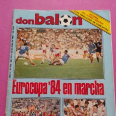 Coleccionismo deportivo: REVISTA DON BALON Nº 454 EURO FRANCIA 84 EUROCOPA FRANCE 1984 EC ESPAÑA RUMANIA PORTUGAL. Lote 264137145