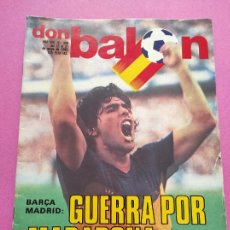Collectionnisme sportif: REVISTA DON BALON Nº 346 1982 MARADONA PREVIO MUNDIAL ESPAÑA 82. Lote 264153164