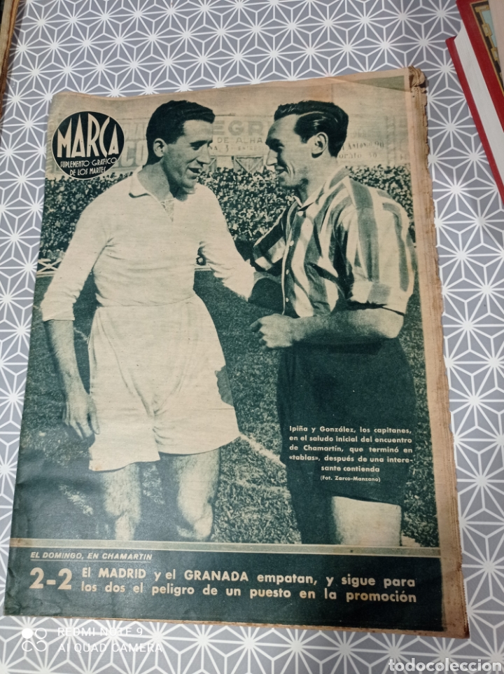 Coleccionismo deportivo: Marca,semanario deportivo1943