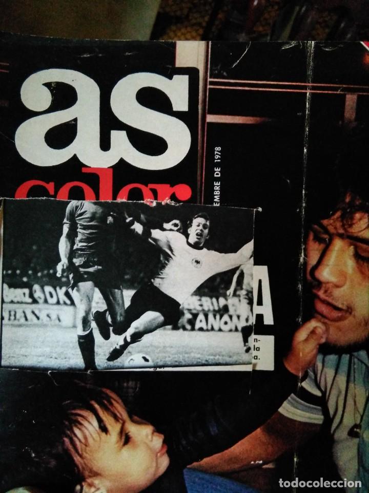Coleccionismo deportivo: AS COLOR POSTER JUANITO - Foto 3