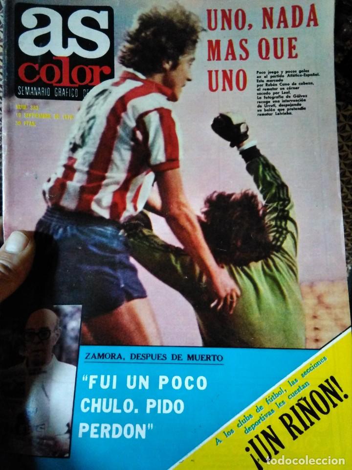 Coleccionismo deportivo: AS COLOR 383 - Foto 1